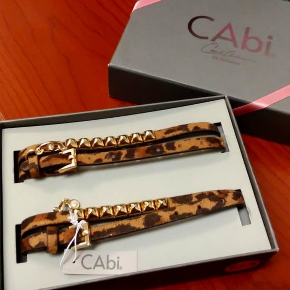 CAbi Jewelry - CABI Leopard Straps!